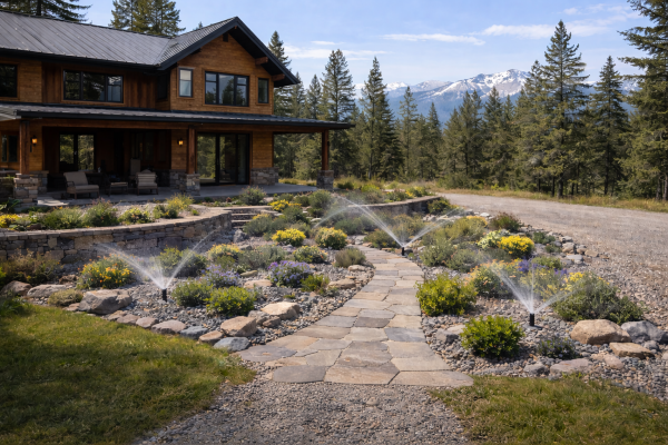 Photo realistic Landscaping Image